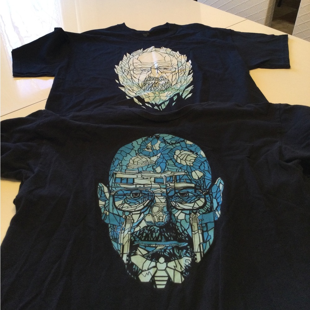 🖤🩵🩷Gently worn 2 Breaking Bad mens tees